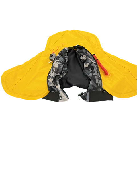 Yellow perfect 10 life jacket by G180 Swim, fashionable, functional, sleek, fun to wear